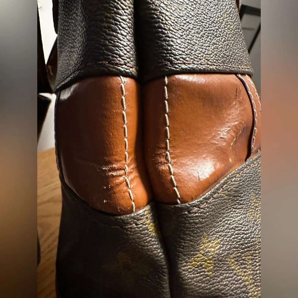 Louis Vuitton 70s Era Vintage Brown Monogram Bucket Bag - Picture 9 of 14
